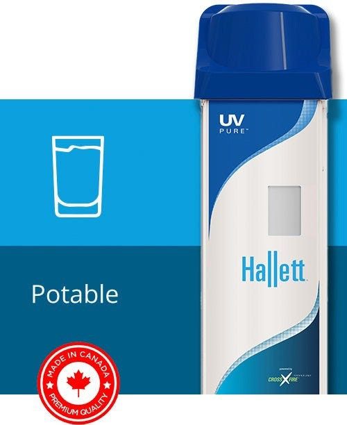 Potable UV Pure Hallett with Cro