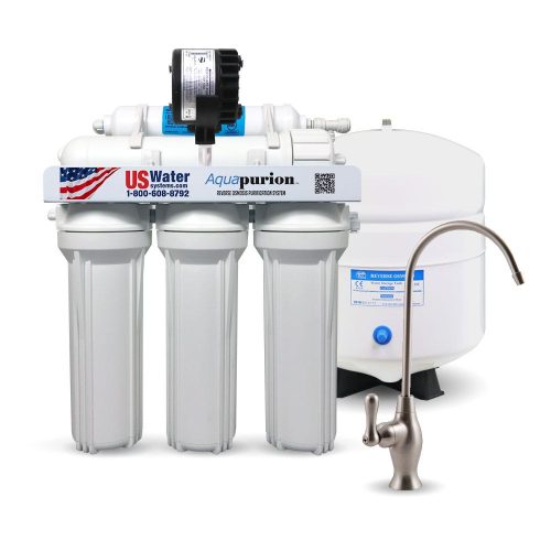 aquapurion plus 5 stage reverse osmosis system.media .brushed nickel.yes .01