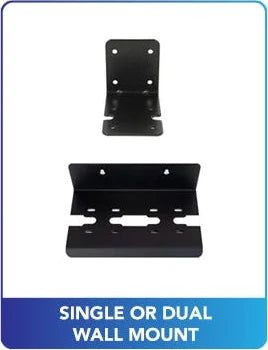 Single or Dual Wall Mount